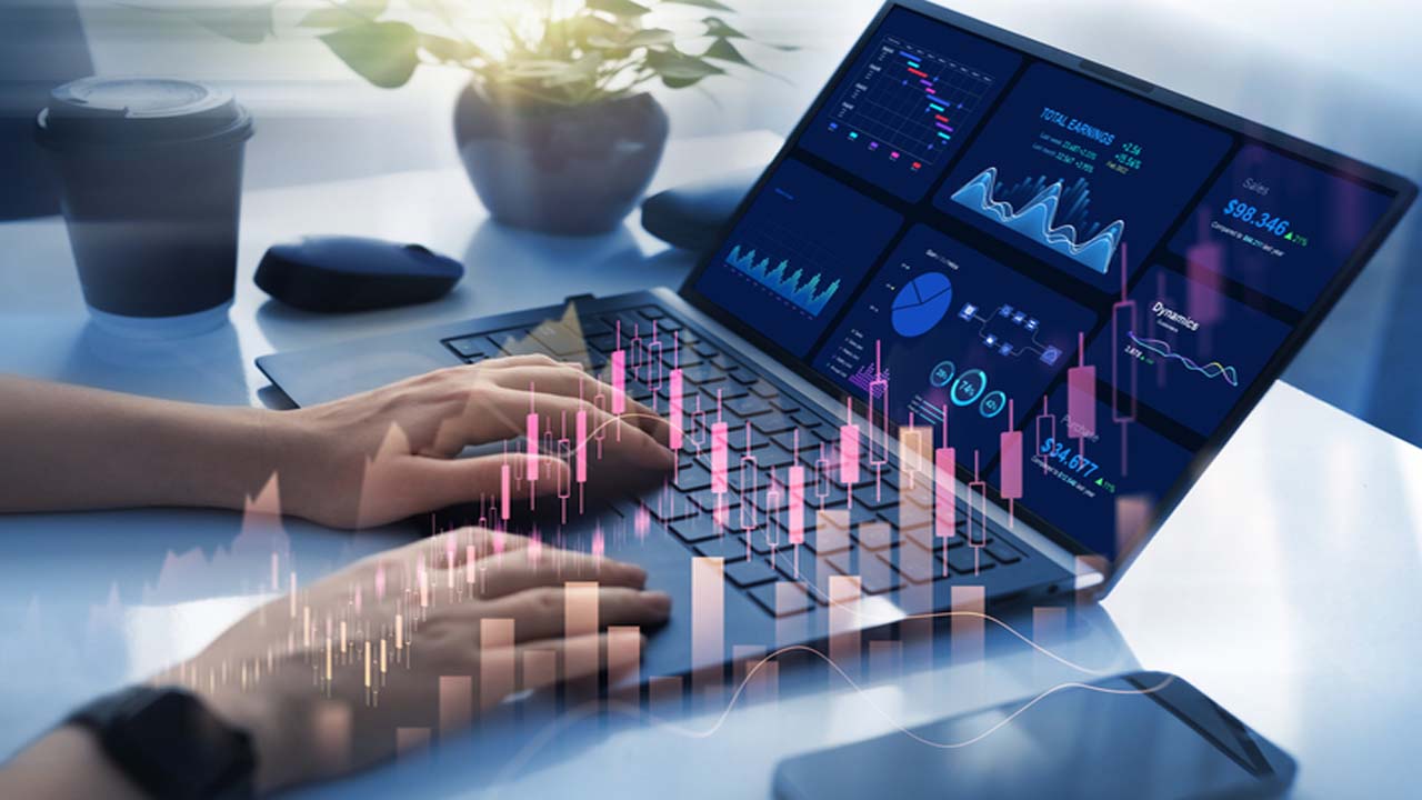 fuel industry finance data analytics graph, financial management technology for fuel and propane
