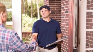 happy customer and communication after propane delivery